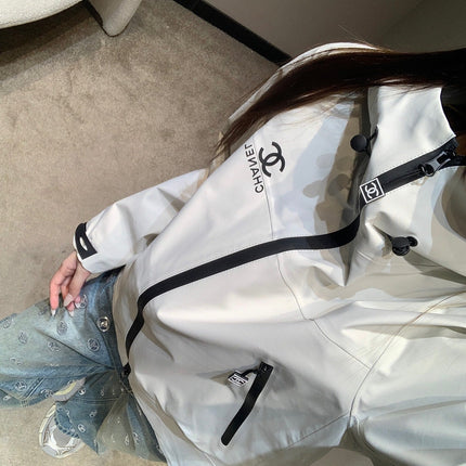 CHANEL 25S HOODED SPORTS JACKET 449