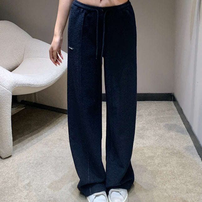 MIUMIU WIDE-LEG PANTS STYLE 656