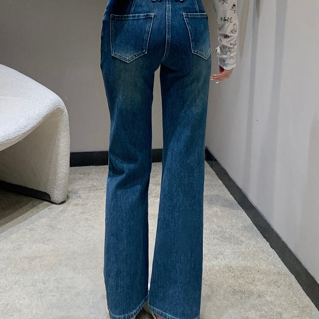 LP 26S JEANS WITH TWO BOW DETAILS 621