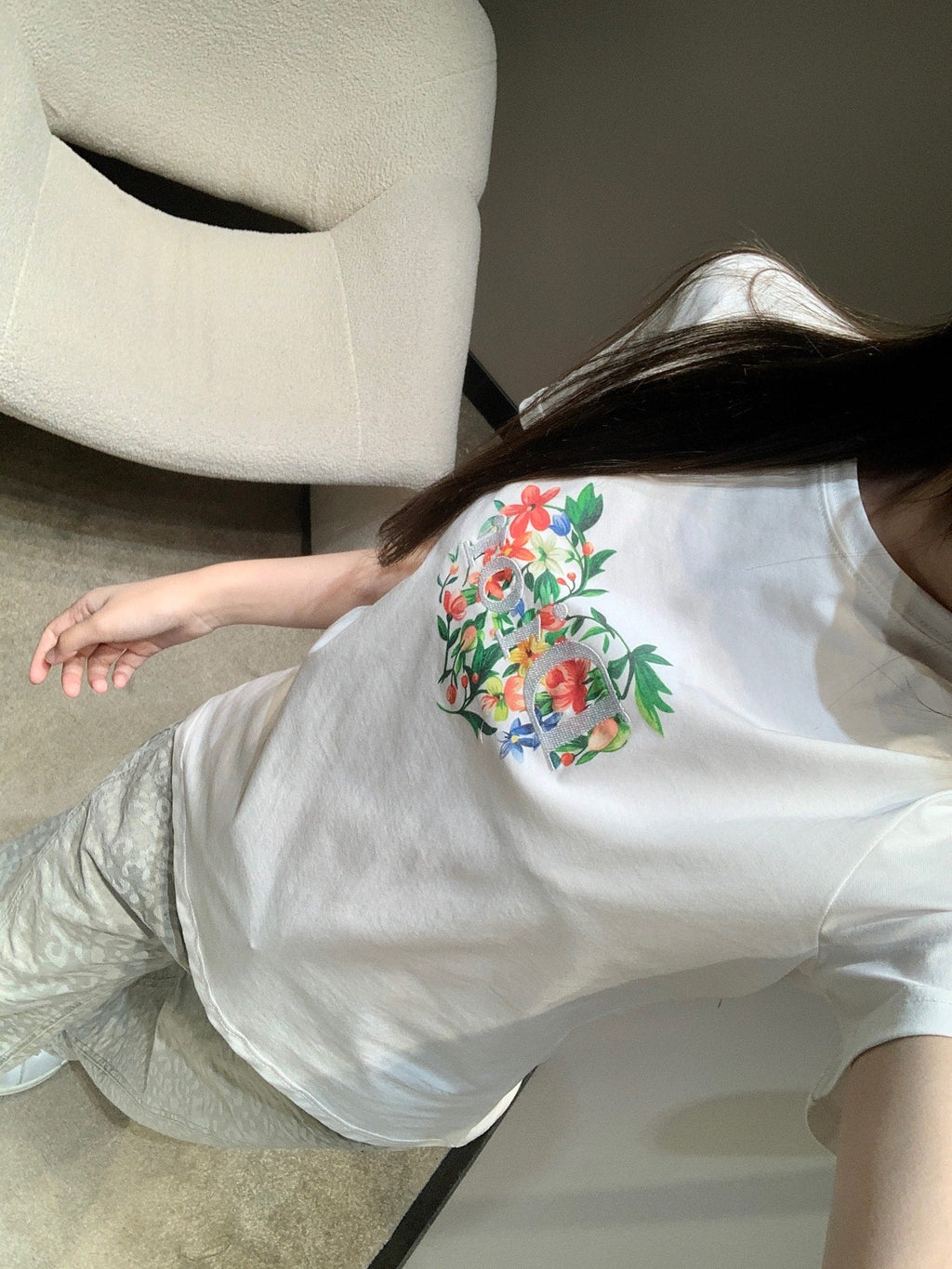 DIOR 26S SHORT-SLEEVE CREW NECK T-SHIRT 940