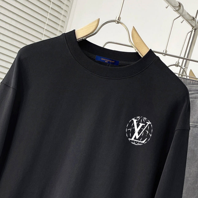 LV SWEATER BLACK COTTON FABRIC 239600