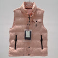 MONCLER 25S DOWN VEST IN PINK 033