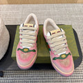 GUCCI 26S SNEAKERS IN PINK GRADIENT CANVAS