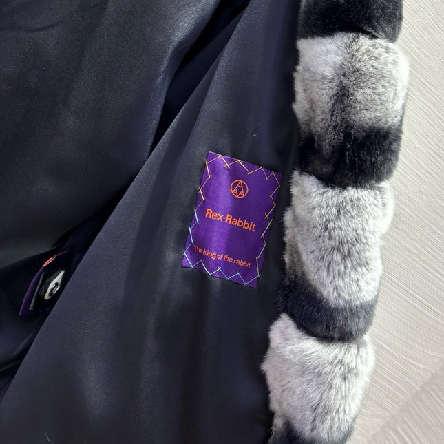 MAX MARA 25S V-NECK FUR COAT 155
