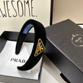 THICK HEADBAND IN BLACK VELVET 299364