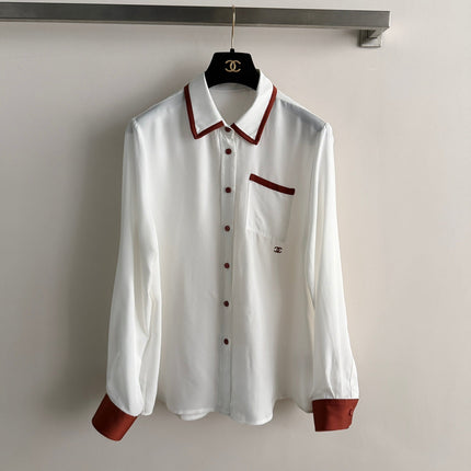 CHANEL 26S SILK SHIRT STYLE 1119
