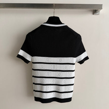 CHANEL 26S SHORT-SLEEVE SWEATER STYLE 1037