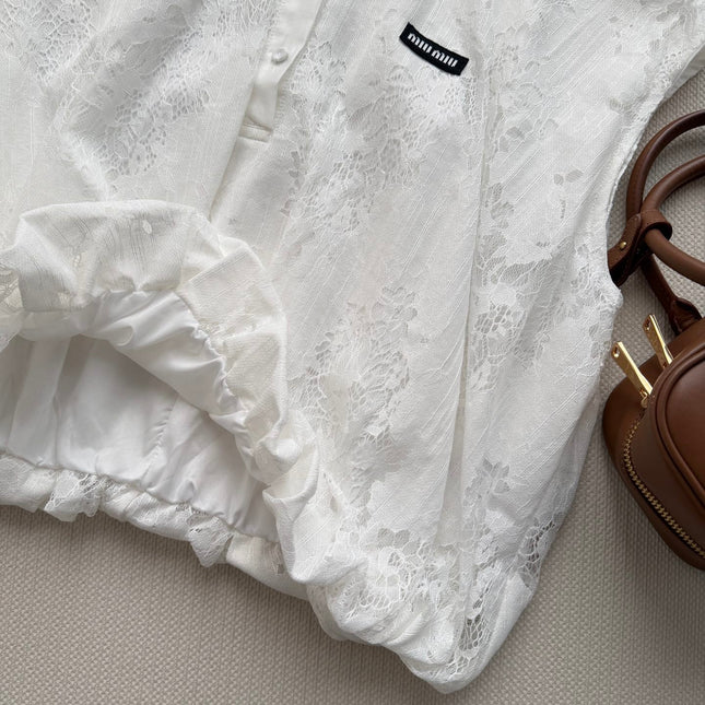 MIUMIU 26S SLEEVELESS POLO TOP 1228