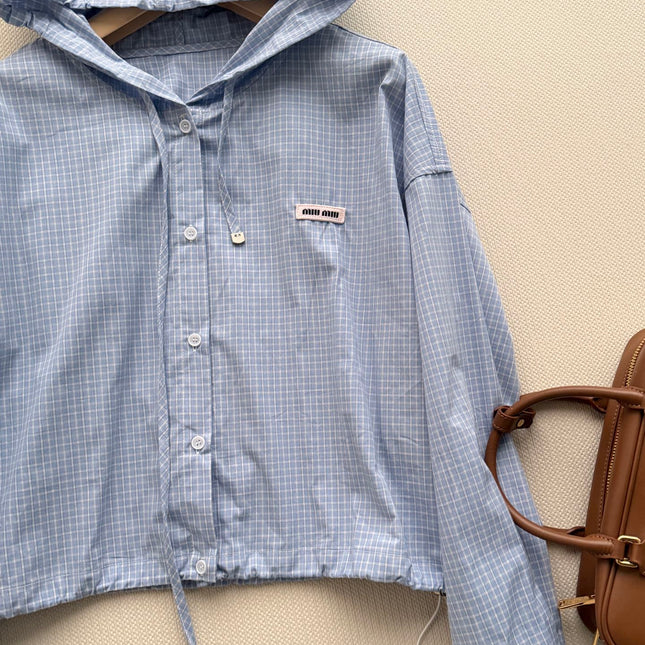 MIUMIU 26S HOODED JACKET 1199