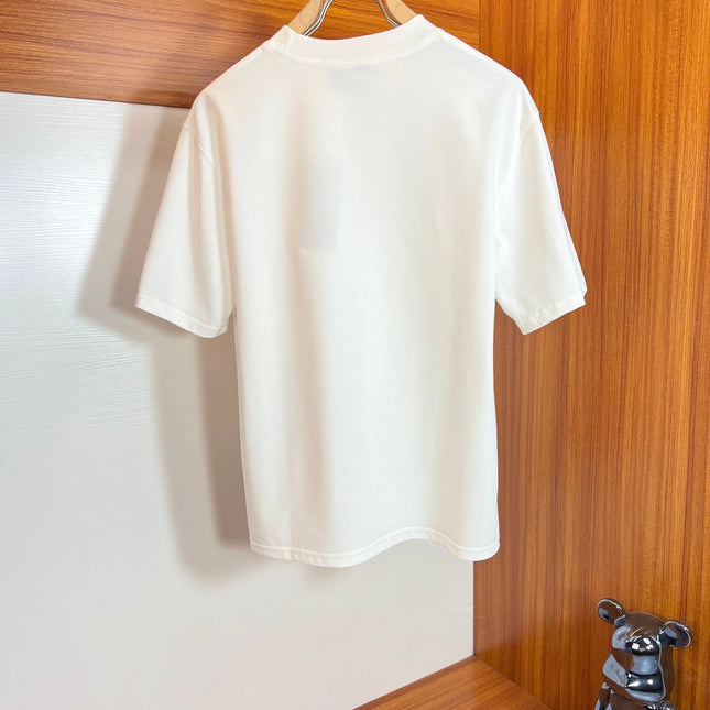 LV T-SHIRT IN WHITE PURE COTTON COLORFUL LOGO 238925