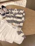 MIUMIU TOP AND SKIRT SET STYLE 443