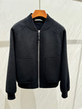 HERMES 25S SHORT CASHMERE COAT 282