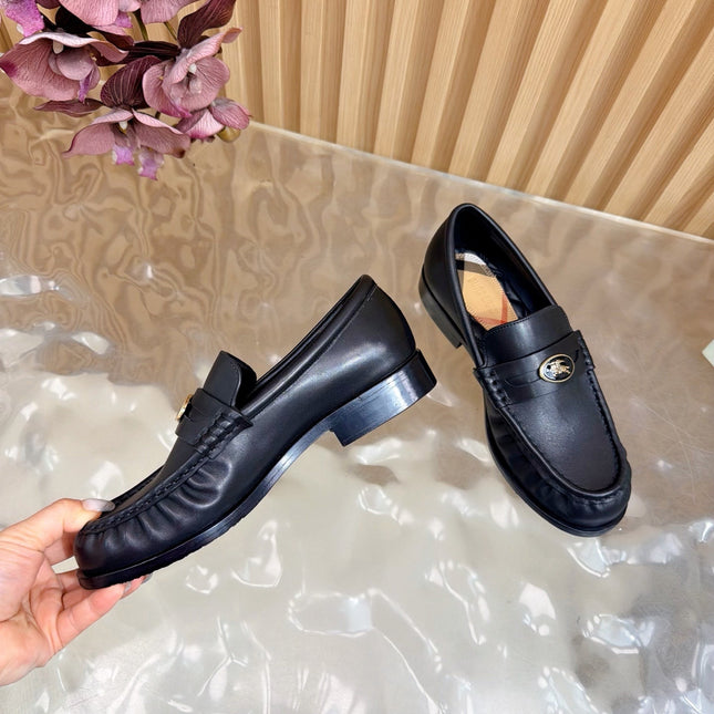 BURBERRY 26S LOAFERS IN BLACK CALFSKIN STYLE 14