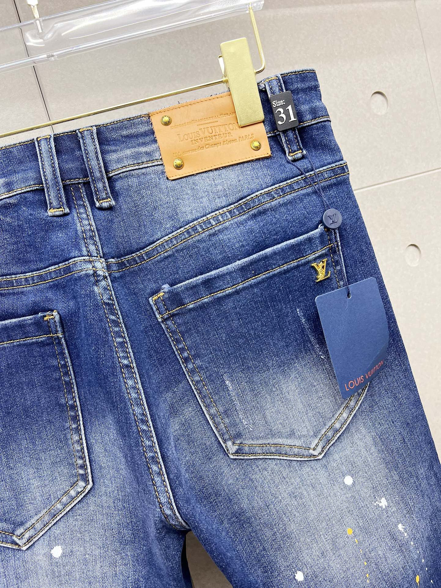 LV BLUE DENIM JEAN 239501