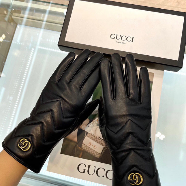 MARMONT GLOVES IN BLACK LAMBSKIN 463844