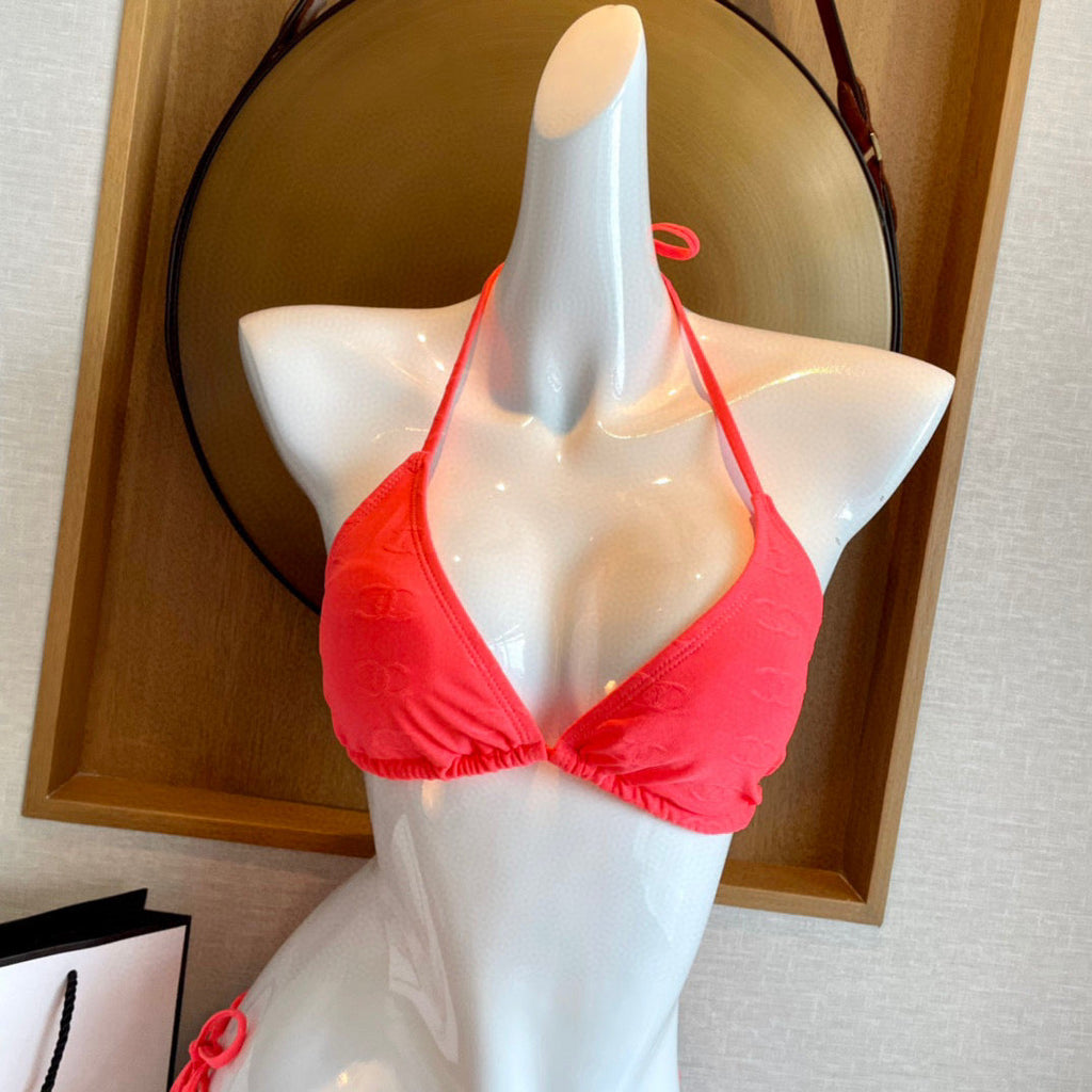 CC BIKINI SWIMSUIT SET IN PINK 627833