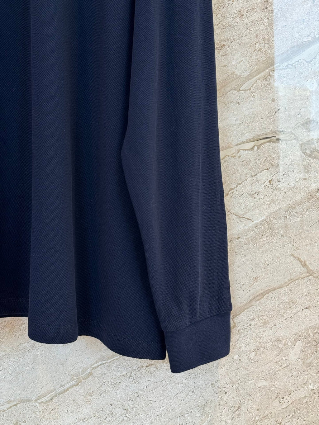 MIUMIU 26S LONG SLEEVE POLO SHIRT 876
