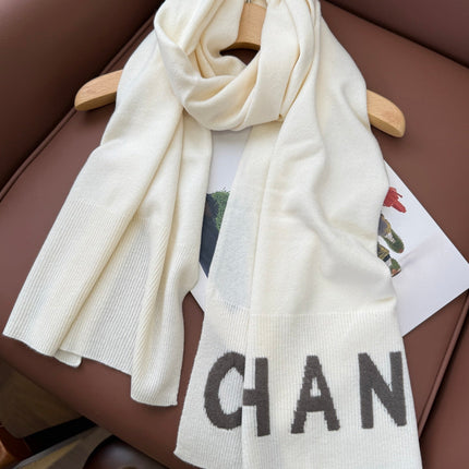 CHANEL 25S SCARF 170 CM IN CASHMERE 943081