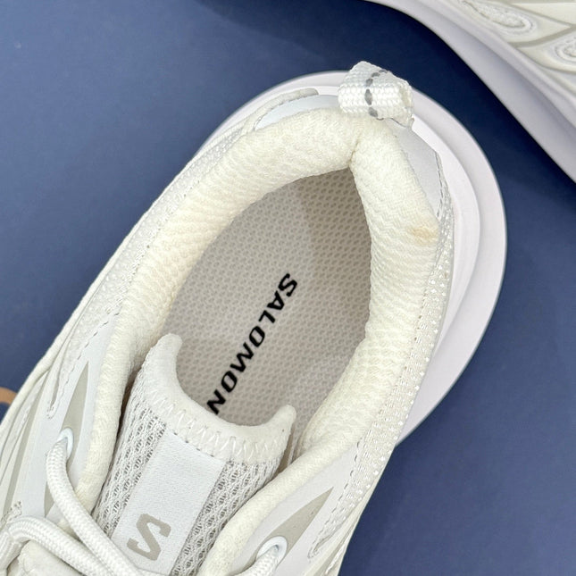 ALO 25S SALOMON XT-6 SNEAKER IN WHITE MESH FABRIC AND TPU STYLE 6