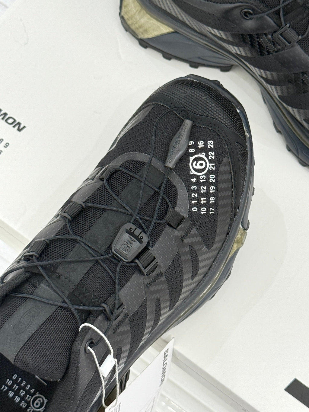 ALO 25S SALOMON XT-6 SNEAKER IN BLACK TPU STYLE 2