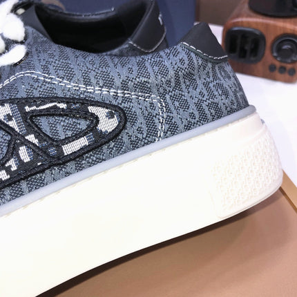 CD B33 SNEAKERS DENIM AND FLINT JACQUARD