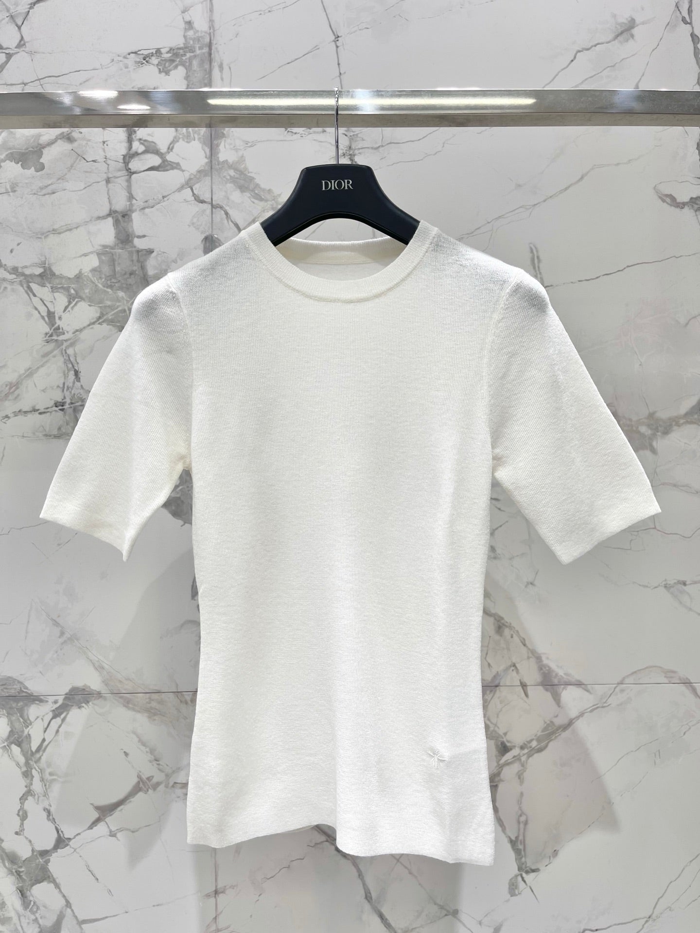 DIOR 26S SHORT-SLEEVE KNIT T-SHIRT 907