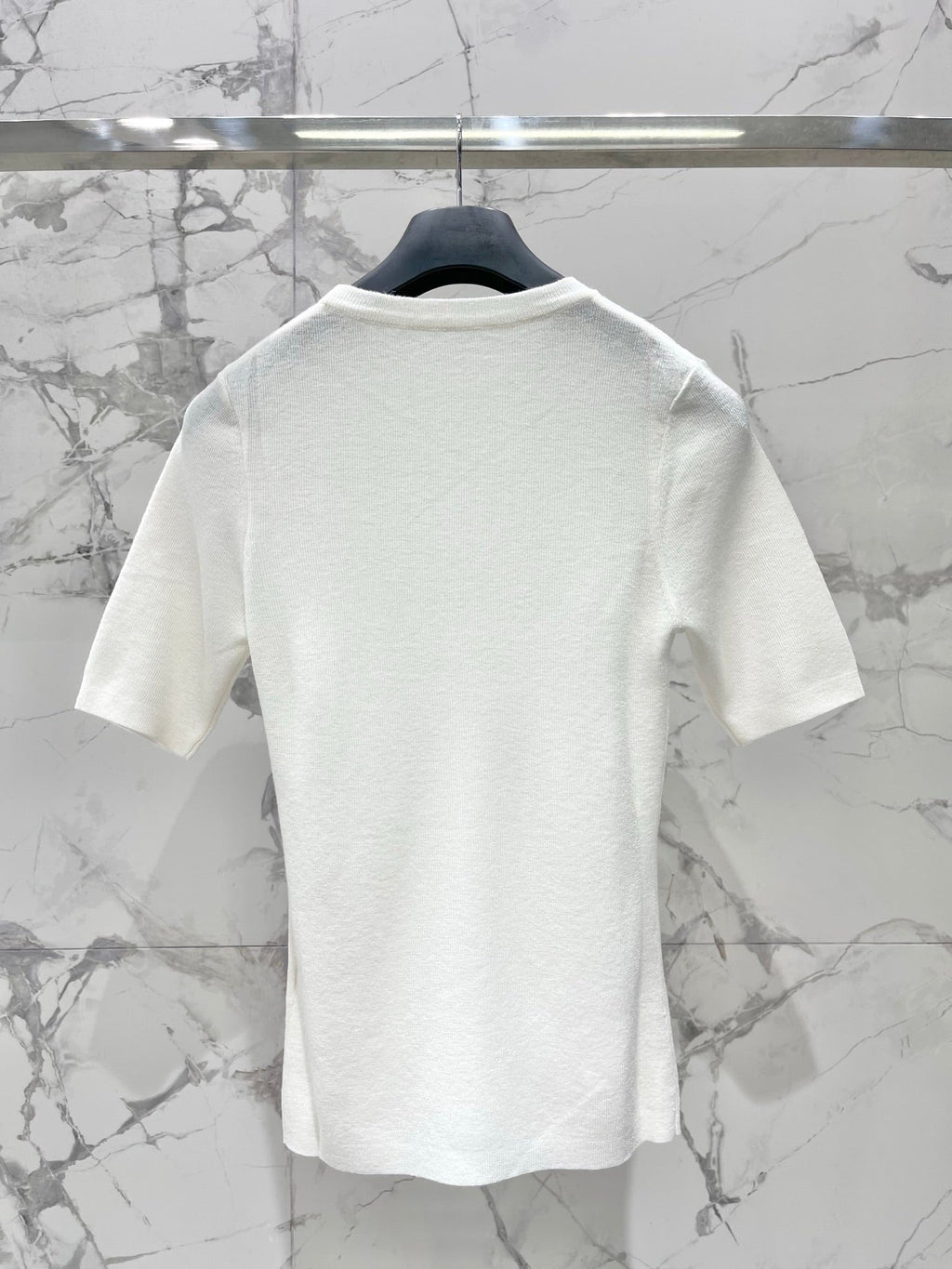 DIOR 26S SHORT-SLEEVE KNIT T-SHIRT 907