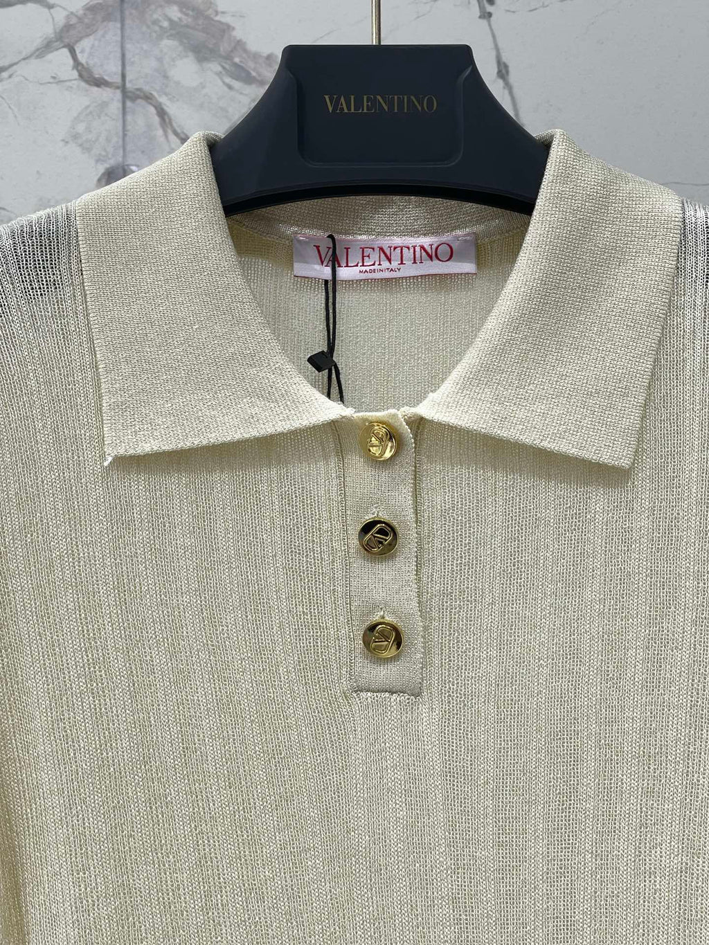 VALENTINO 26S SHORT SLEEVE KNIT T-SHIRT 138