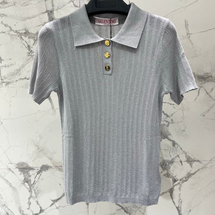 VALENTINO 26S SHORT SLEEVE KNIT T-SHIRT 137