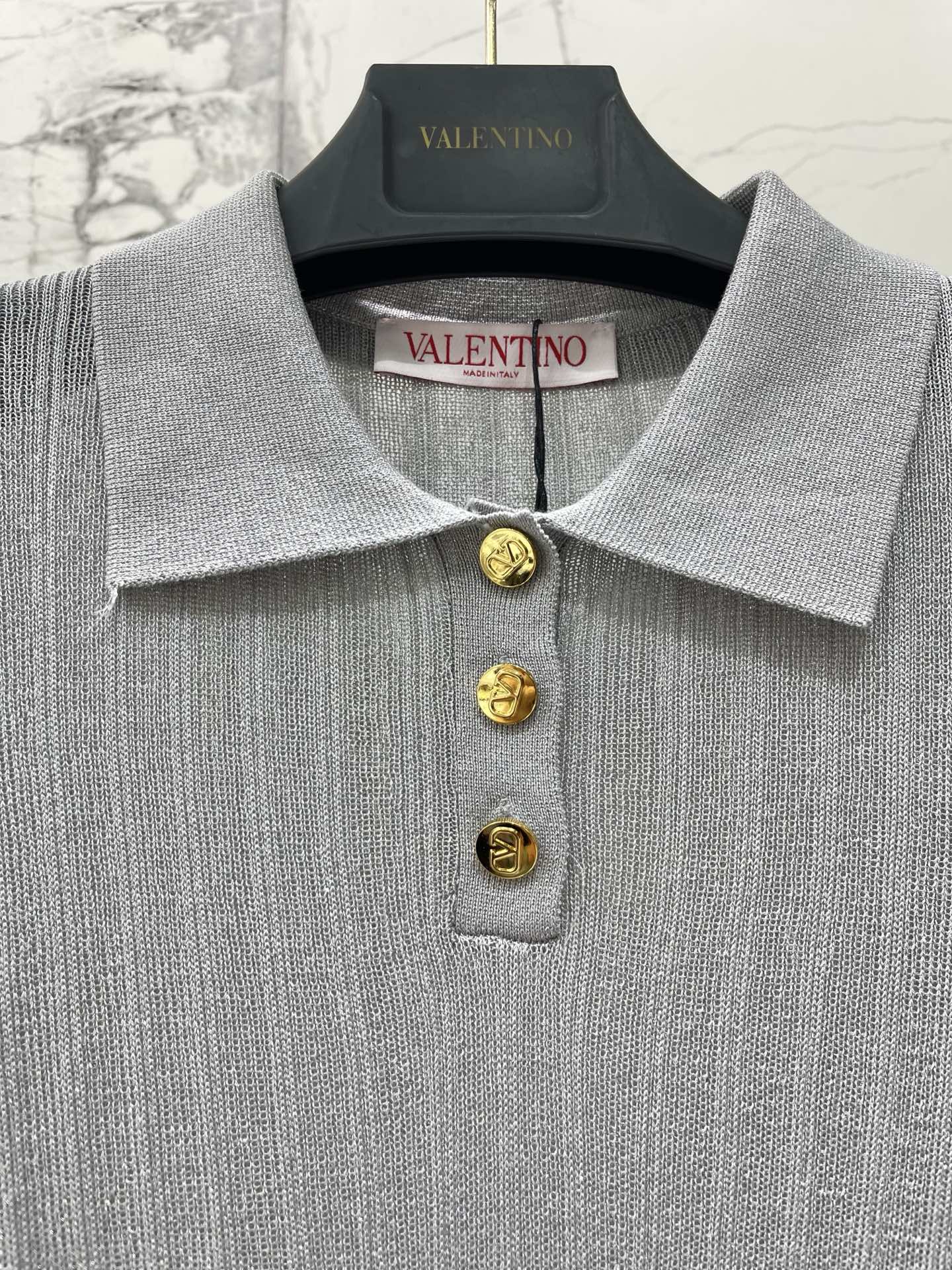 VALENTINO 26S SHORT SLEEVE KNIT T-SHIRT 137