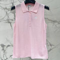 CELINE 26S KNIT POLO TANK TOP 296