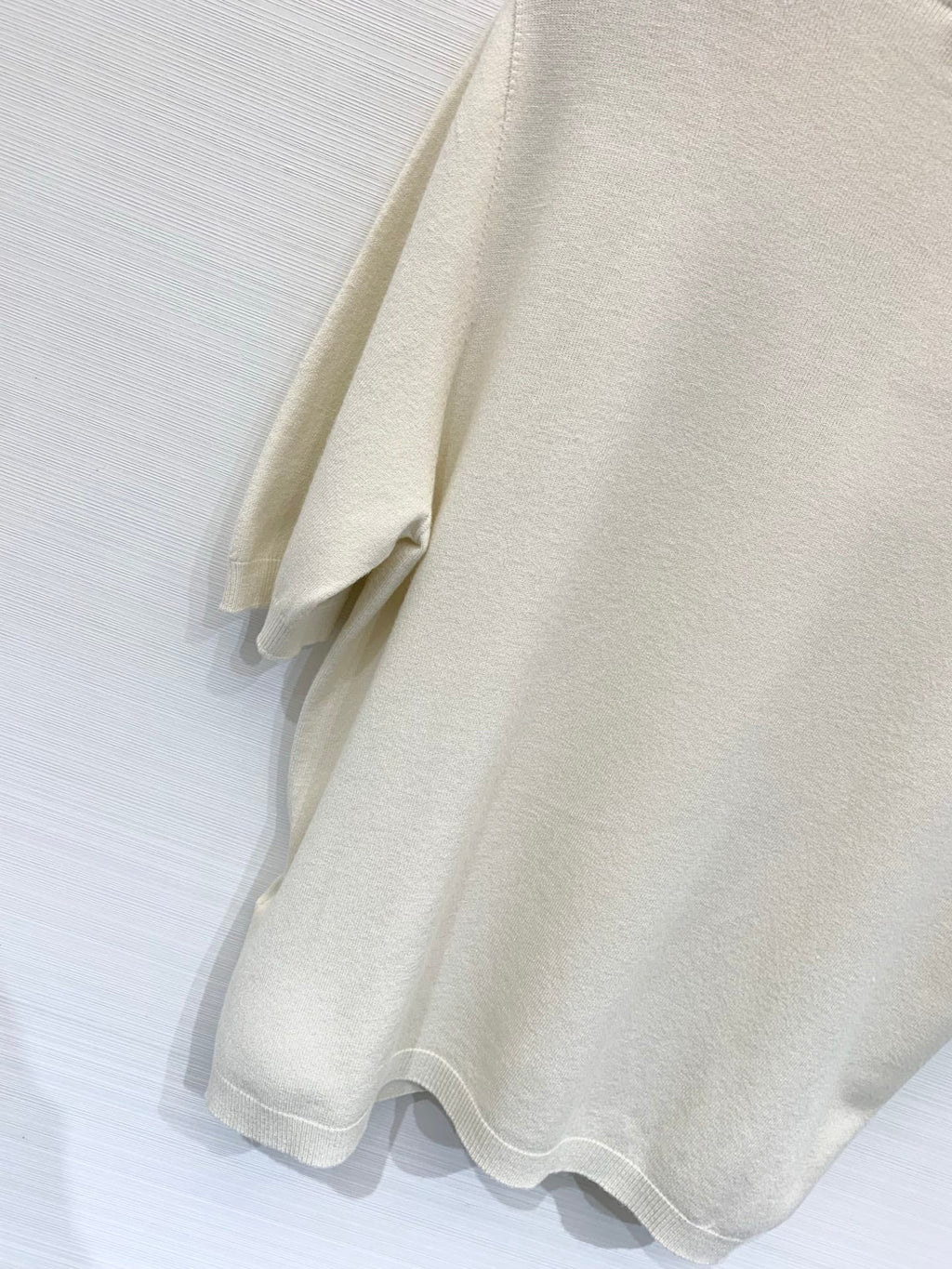 VALENTINO 26S SHORT SLEEVE KNIT TOP 228