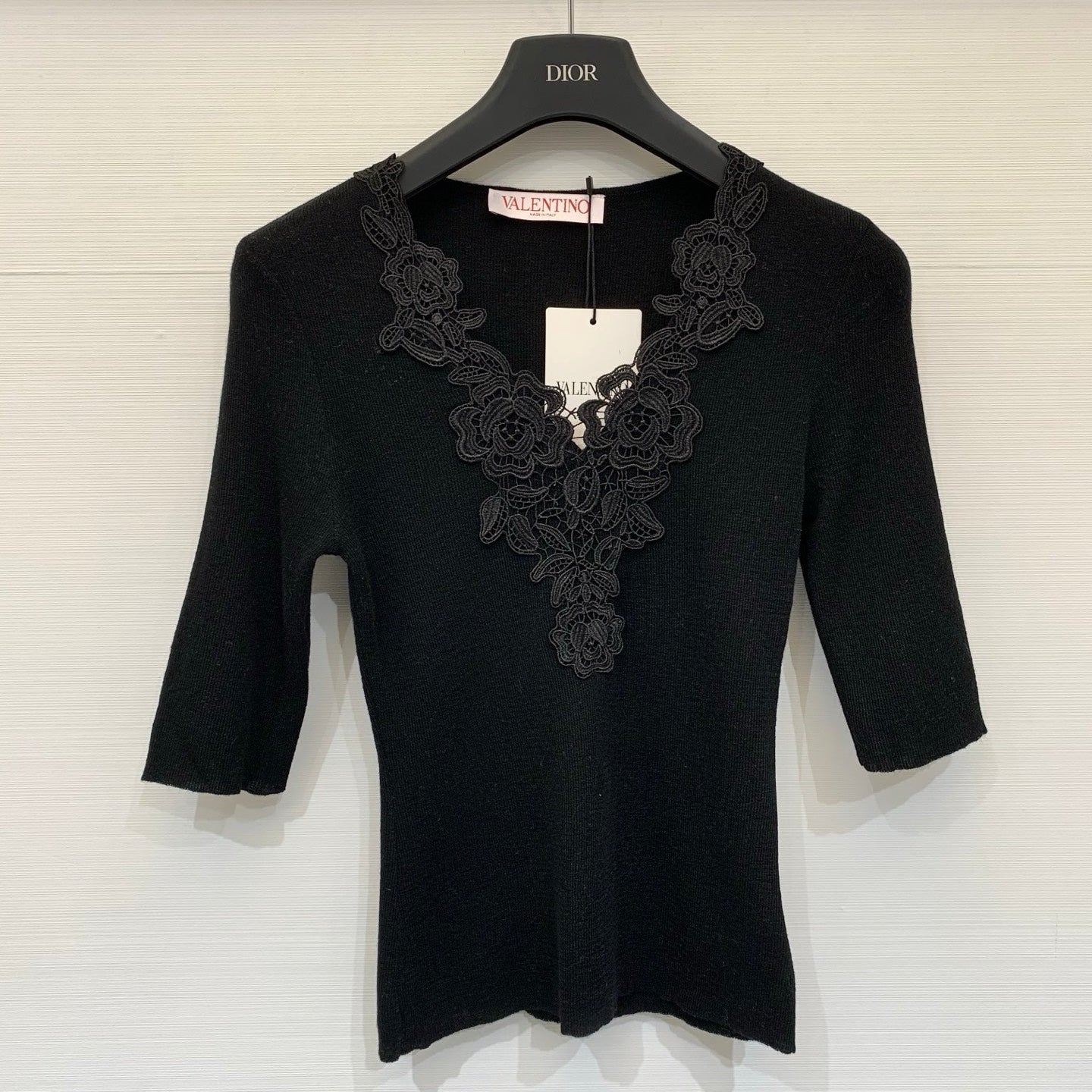 VALENTINO 26S SHORT SLEEVE KNIT T-SHIRT 168