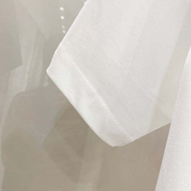 LV SHORT-SLEEVED T-SHIRT WHITE COTTON 238853
