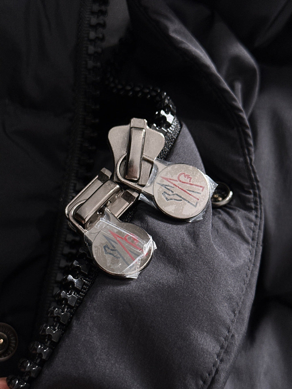 MONCLER CONTRIN DOWN VEST IN BLACK