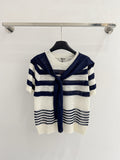 MIUMIU 26S SHORT-SLEEVED SWEATER STYLE 1097