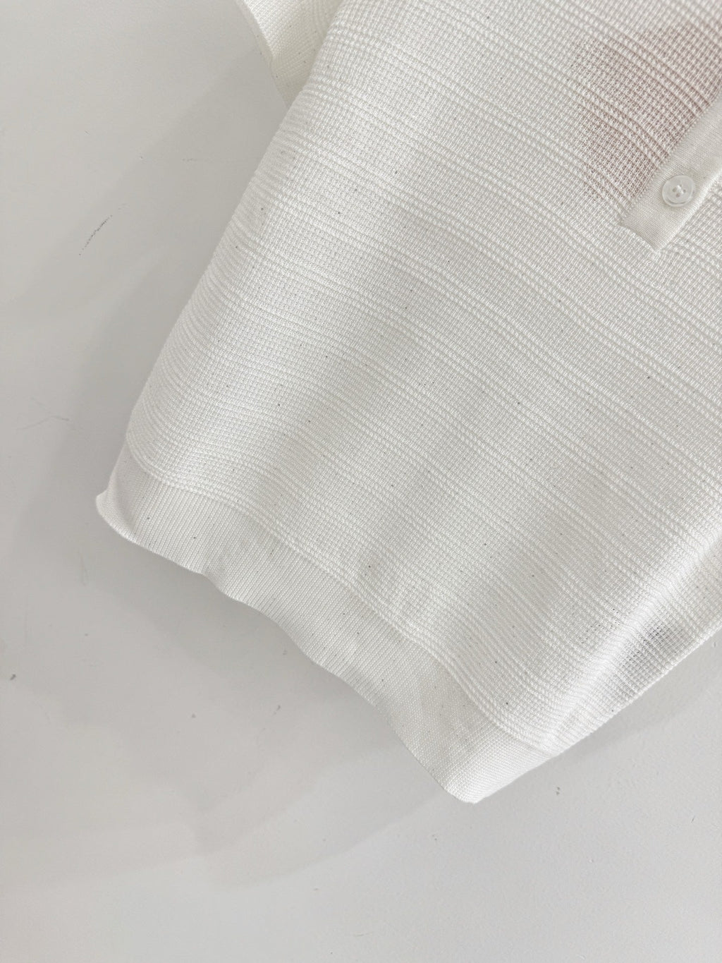 MIUMIU 26S SHORT-SLEEVED KNIT POLO SHIRT STYLE 1065