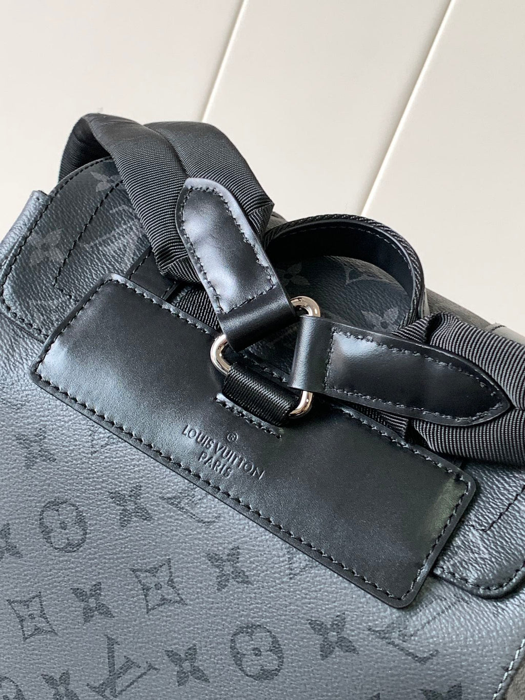 LV BACKPACK 41CM IN BLACK AND GREY MONOGRAM CANVAS 241041