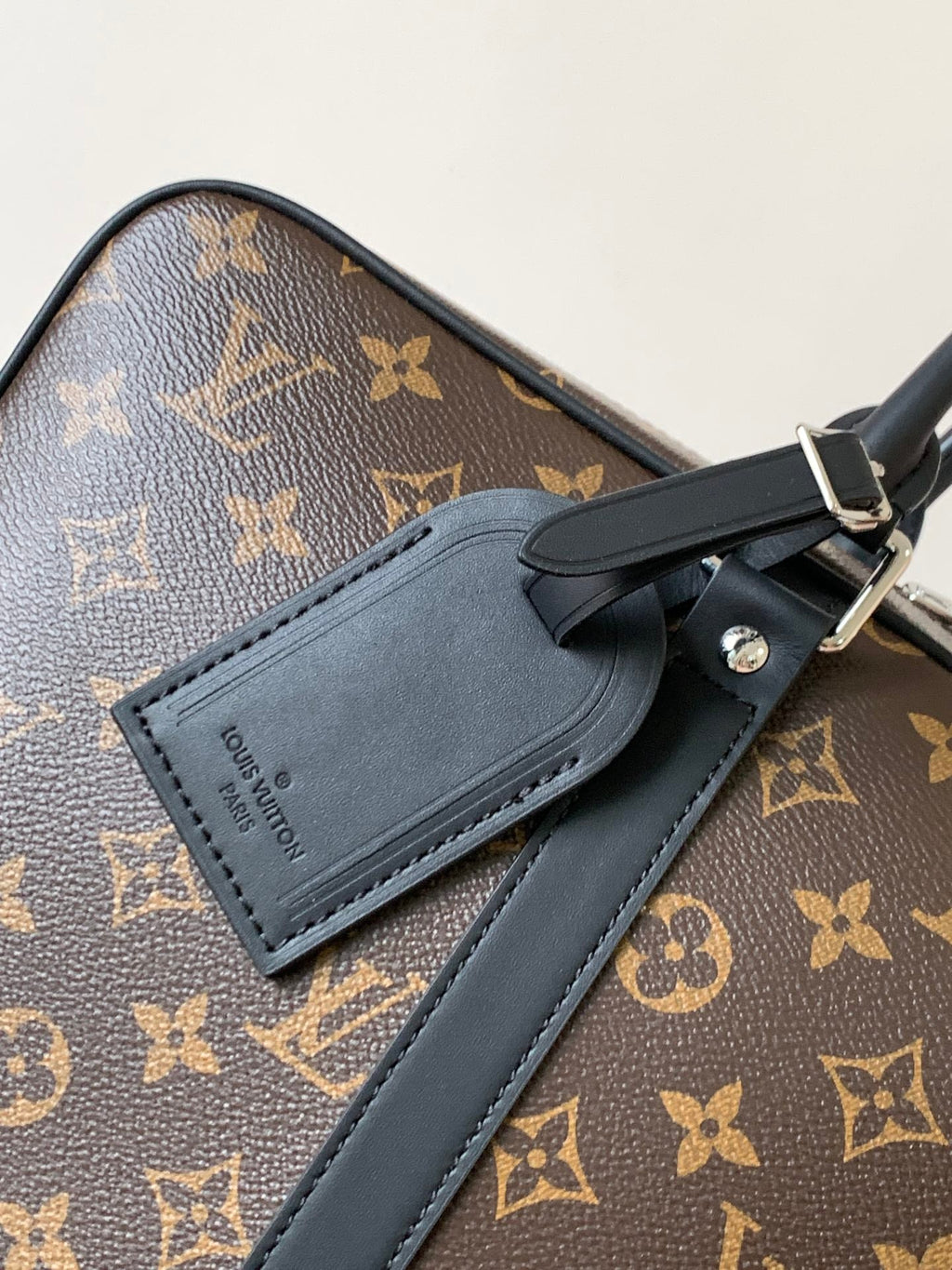 LV 25S PORTE- DOCUMENTS VOYAGE 41 IN BROWN AND BLACK EMBOSSED DAMIER INFINI CALFSKIN