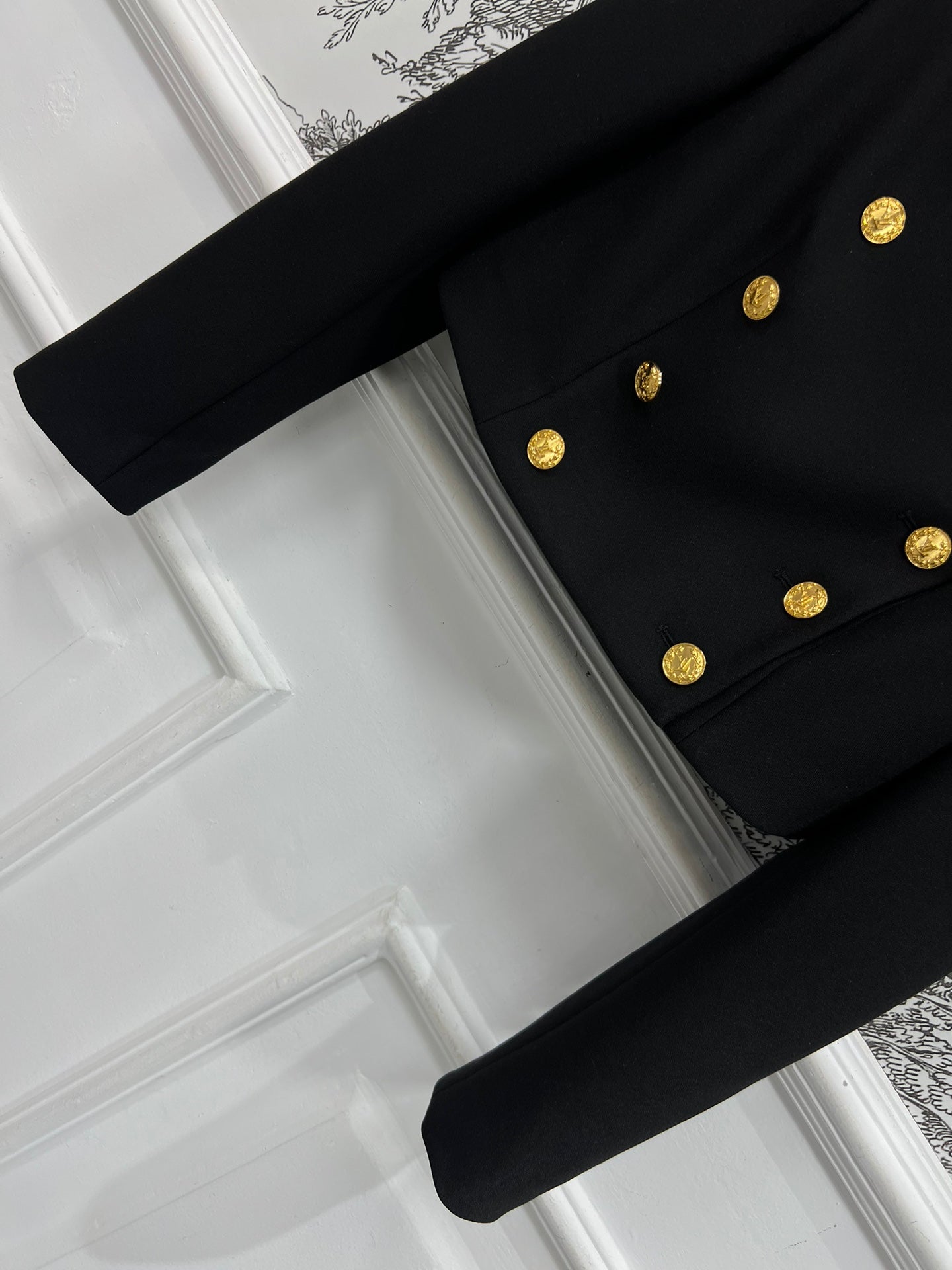 LV 25S ROUND NECK JACKET 263095
