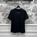 LV 25S SHORT SLEEVE T-SHIRT WITH EMBROIDERED LOGO 263035