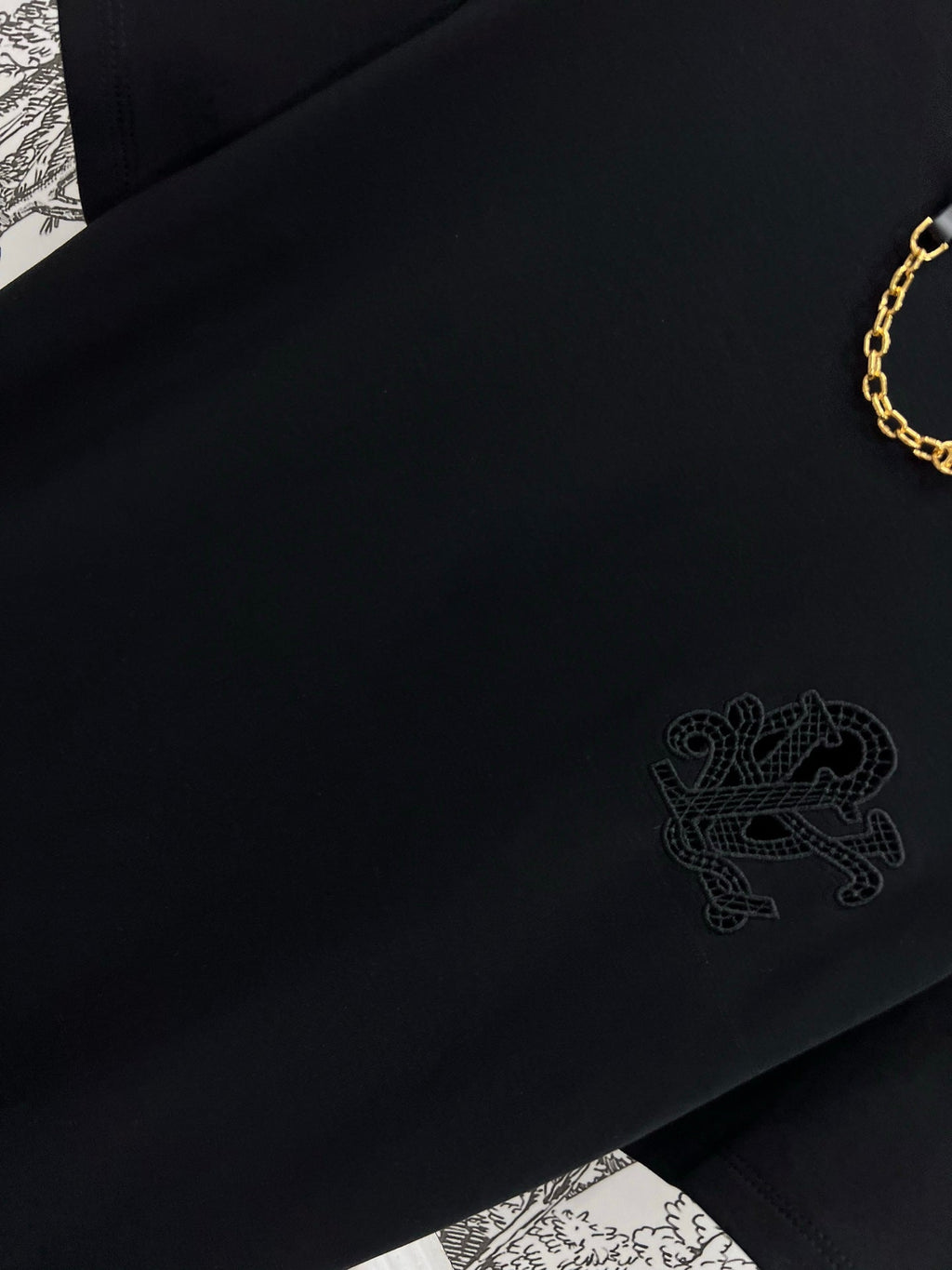 LV 25S SHORT SLEEVE T-SHIRT WITH EMBROIDERED LOGO 263035