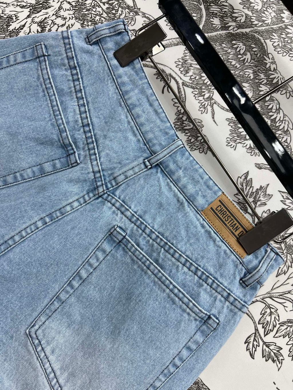SHORT PANT DENIM JACQUARD SLATE BLUE 266726