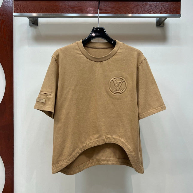 LV SHIRT IN YELLOW COTTON 292941