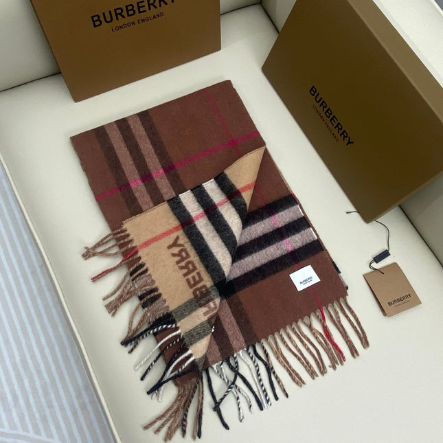 BURBERRY 25S SCARF 168 CM IN CASHMERE 935609