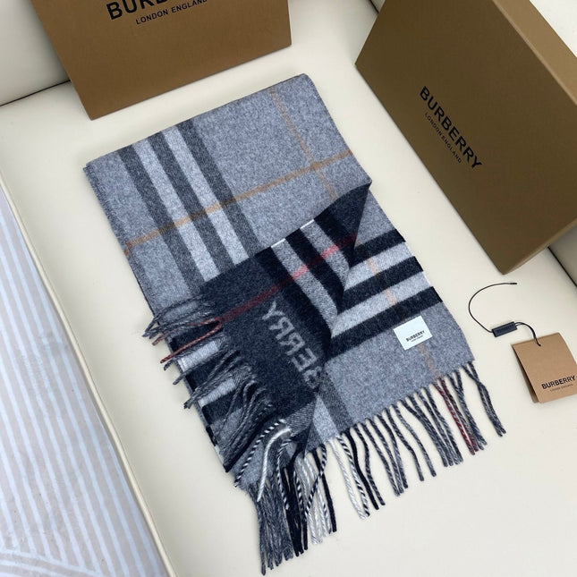 BURBERRY 25S SCARF 168 CM IN CASHMERE 935607