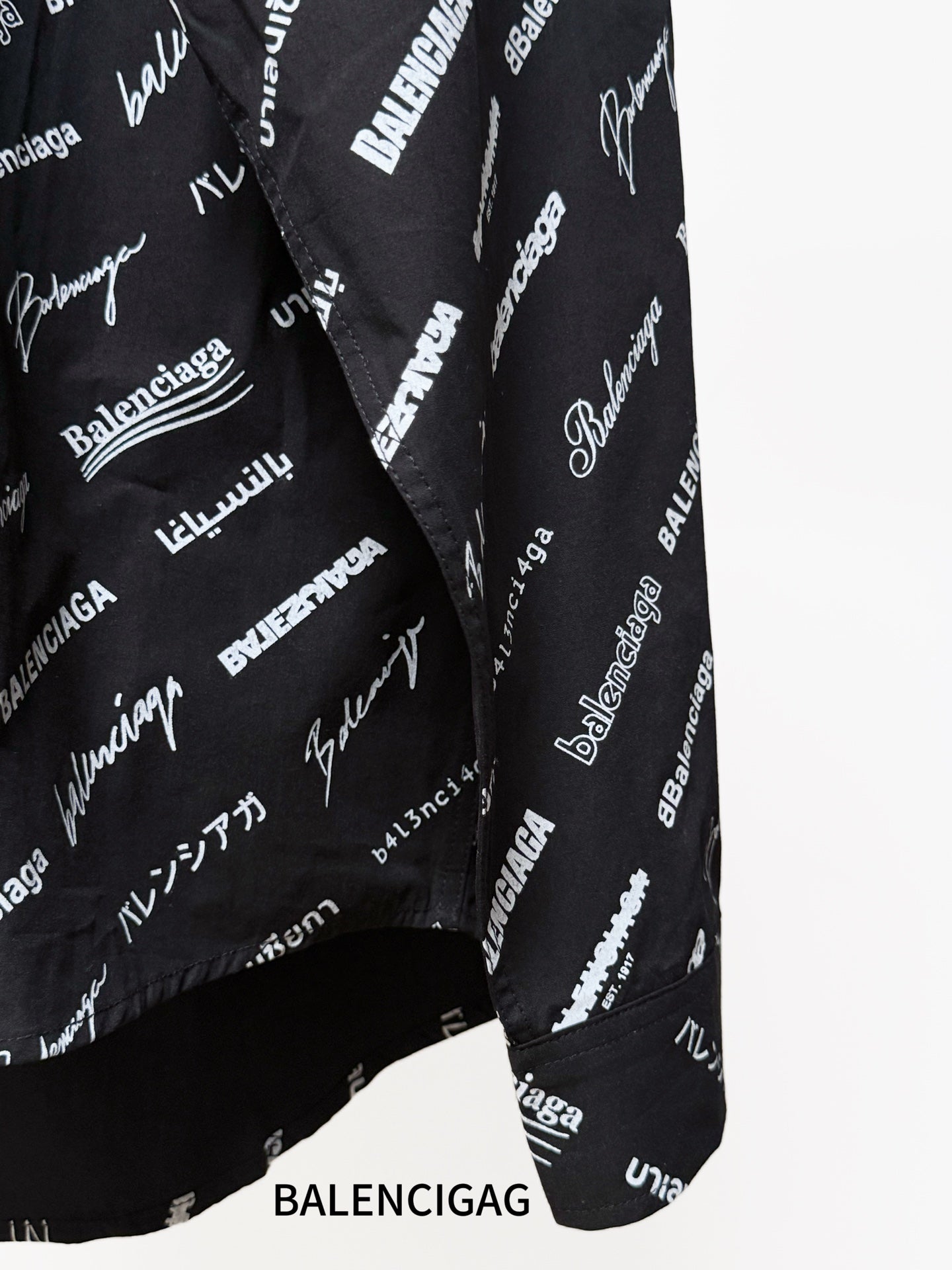 BALENCIAGA 26S LONG SLEEVE SHIRT 124