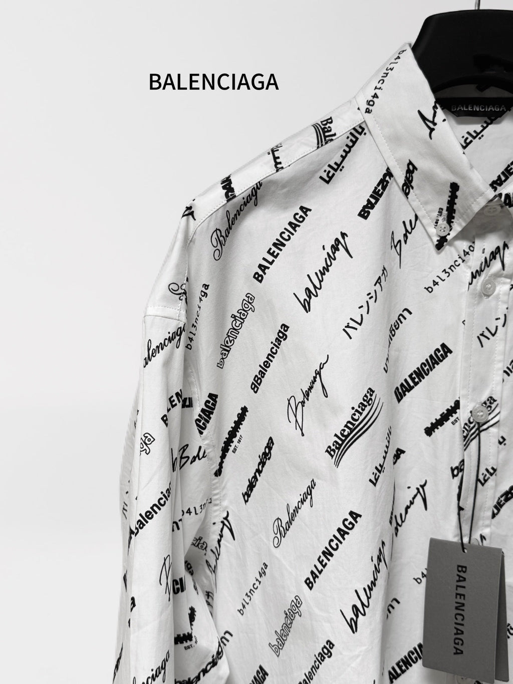 BALENCIAGA 26S LONG SLEEVE SHIRT 123