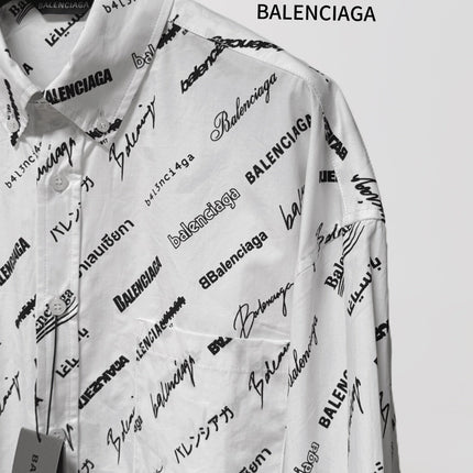 BALENCIAGA 26S LONG SLEEVE SHIRT 123