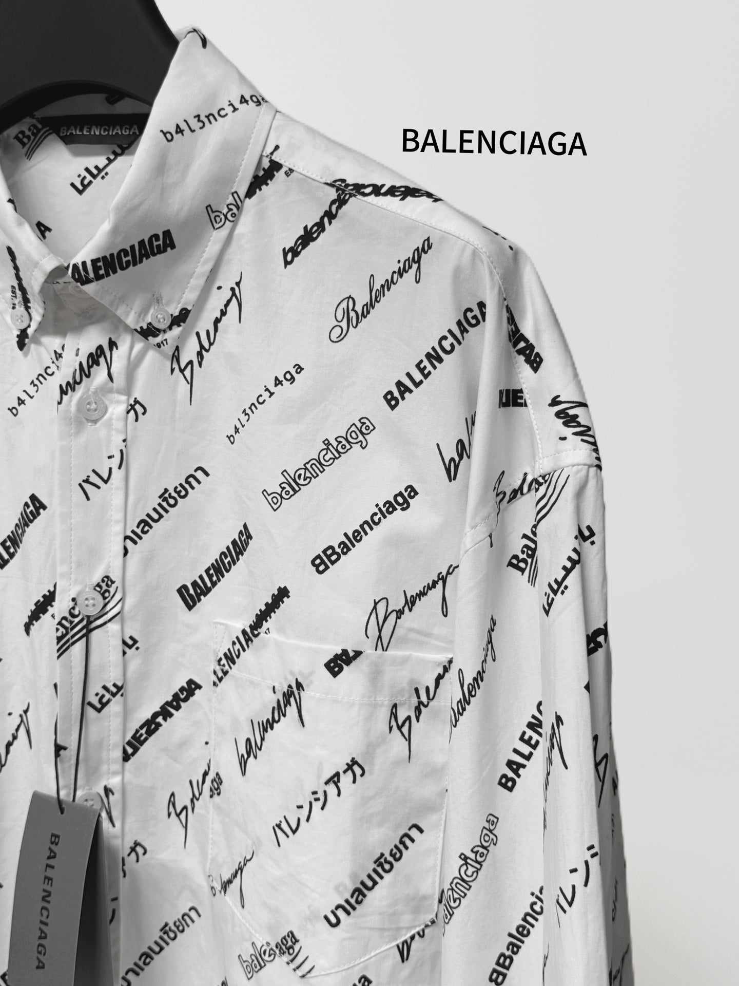BALENCIAGA 26S LONG SLEEVE SHIRT 123
